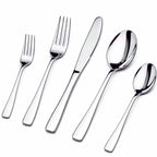 Silver Mirror premium cutlery set, 30 Pcs family pack, a perfect wedding, housewarming, corporate and festival gift