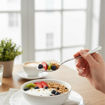 Dinner Spoon Checker Design