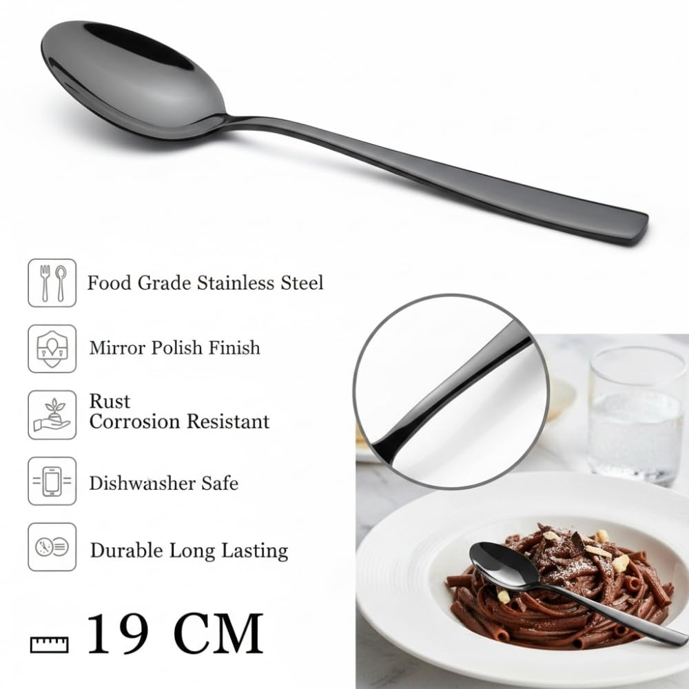 Manishaware Mirror Polished Stainless Steel Cutlery Set