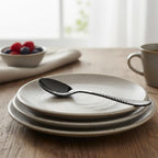 Black Checker steel spoon set, 24 Pcs return gift pack, a perfect wedding, housewarming, corporate and festival gift