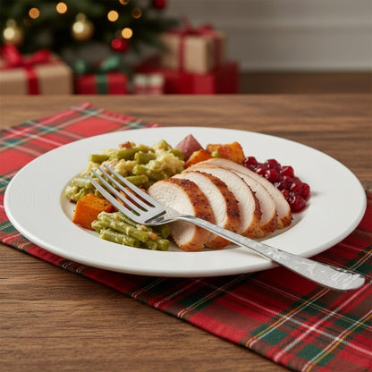 Dinner Fork Festive Design