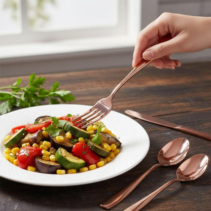Premium Cutlery Set Mirror Design