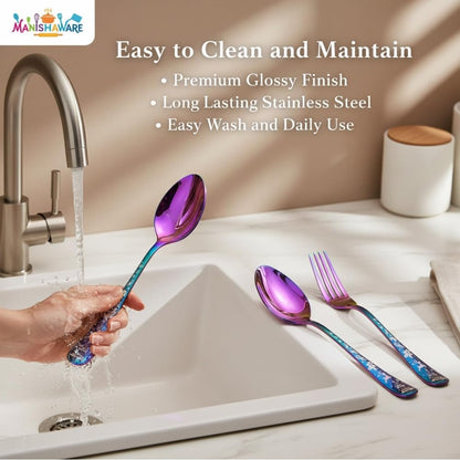Essential Cutlery Set Festive Design
