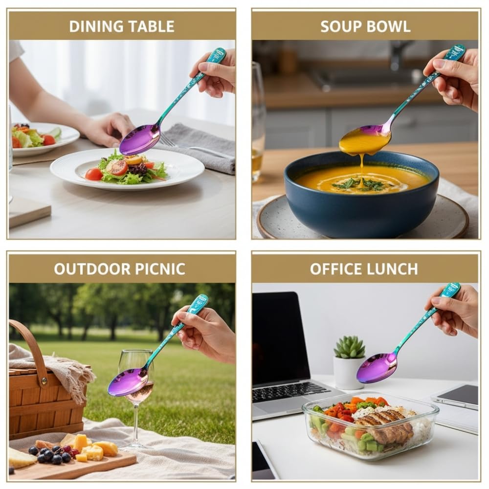 Dinner Spoon Festive Design
