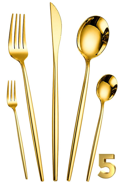Premium Cutlery Set Slim Design