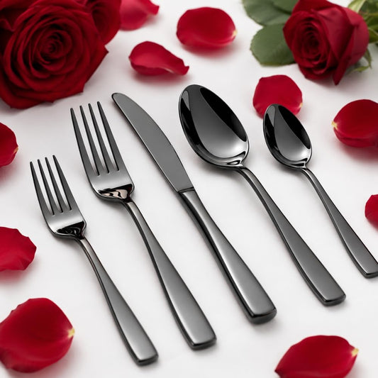 Premium Cutlery Set Mirror Design