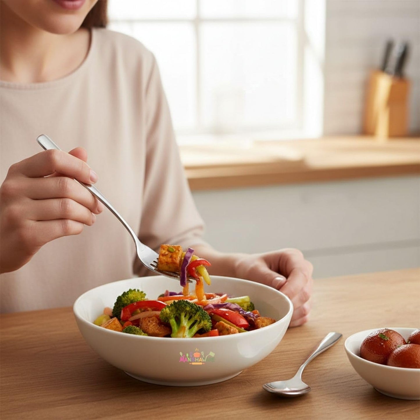 Dinner Fork Spoon Mirror Design