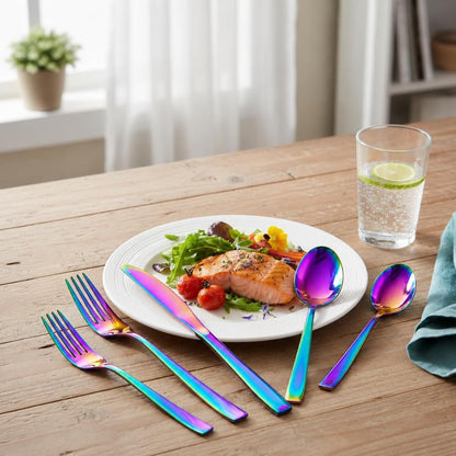 Premium Cutlery Set Mirror Design