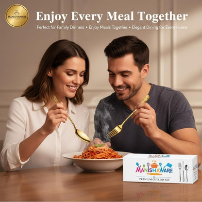 Essential Cutlery Set Floaral Design