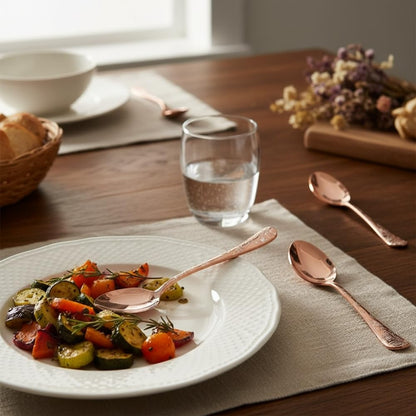 Dinner Spoon Floral Design