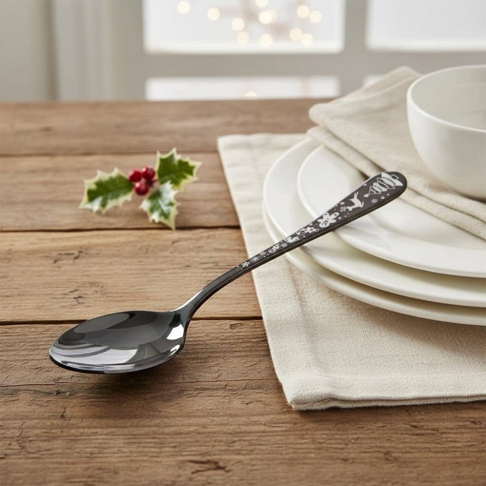 Manishaware Christmas Stainless Steel Cutlery Set