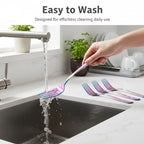 Rainbow Checker stainless steel dinner forks, 12 Pcs, a perfect wedding, housewarming, corporate and festival gift