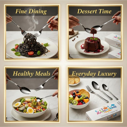 Essential Cutlery Set Checker Design