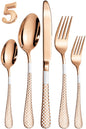 Premium Cutlery Set Checker Design