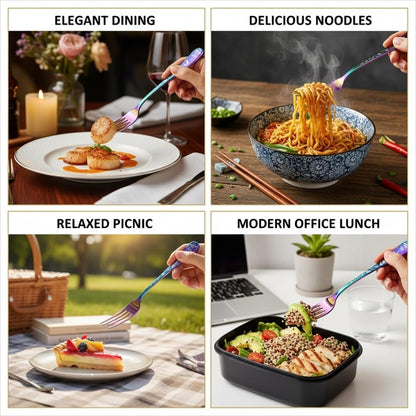 Dinner Fork Festive Design