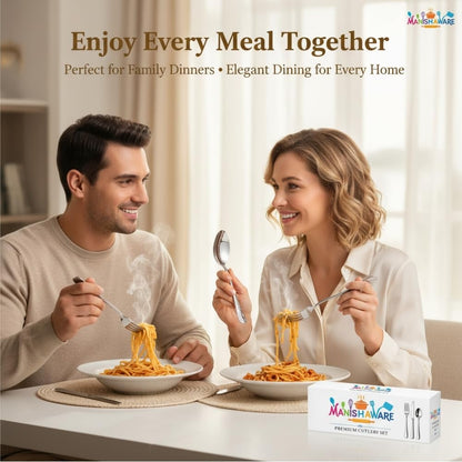 Essential Cutlery Set Floaral Design