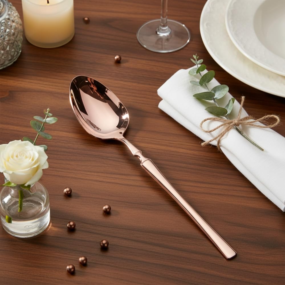 Manishaware Classic Stainless Steel Cutlery Set for Dining Table, Dishwasher Safe Glossy Flatware
