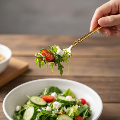 Dinner Fork Spoon Elegant Design