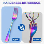 Rainbow Mirror premium cutlery set, 15 Pcs pack, a perfect wedding, housewarming, corporate and festival gift
