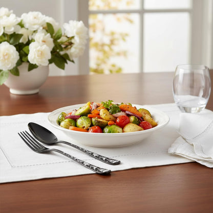 Dinner Fork Spoon Festive Design