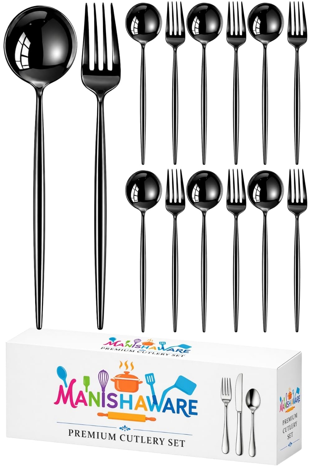 Dinner Fork Spoon Slim Design
