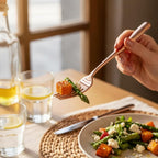 Rose Gold Mirror stainless steel dinner forks, 12 Pcs, a perfect wedding, housewarming, corporate and festival gift