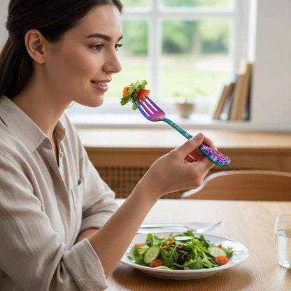 Dinner Fork Floral Design