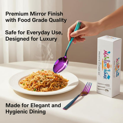 Essential Cutlery Set Mirror Design