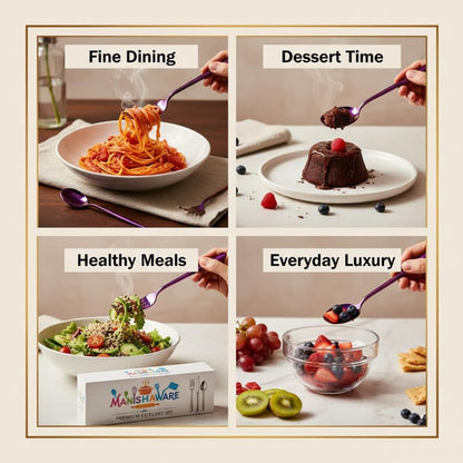Essential Cutlery Set Slim Design