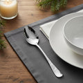 Manishaware Classic Silver 24 Pcs Stainless Steel Cutlery Set for Dining Table, Dishwasher Safe Glossy Flatware