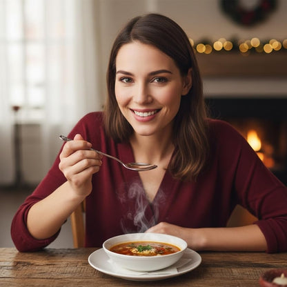 Dinner Spoon Festive Design