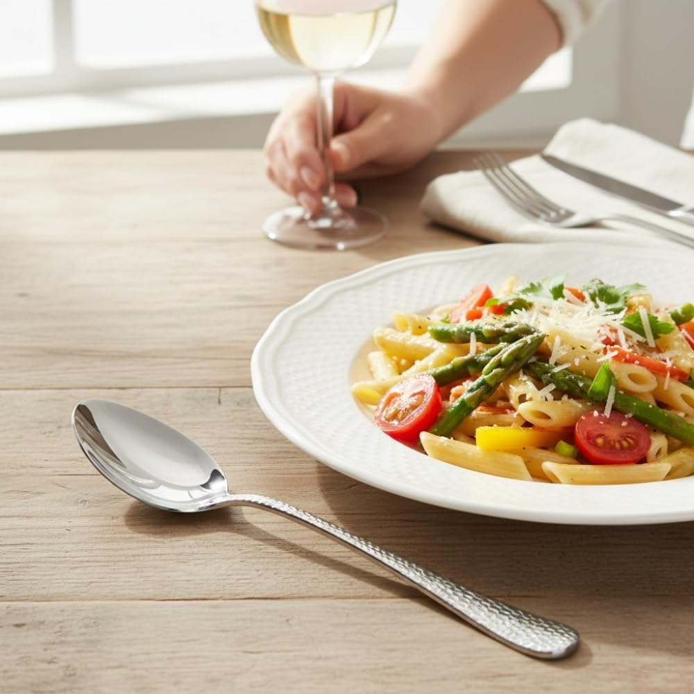 Manishaware Hammered Stainless Steel Cutlery Set