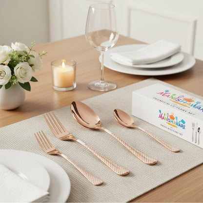 Essential Cutlery Set Checker Design