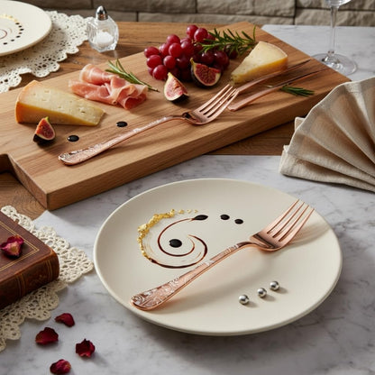 Dinner Fork Floral Design
