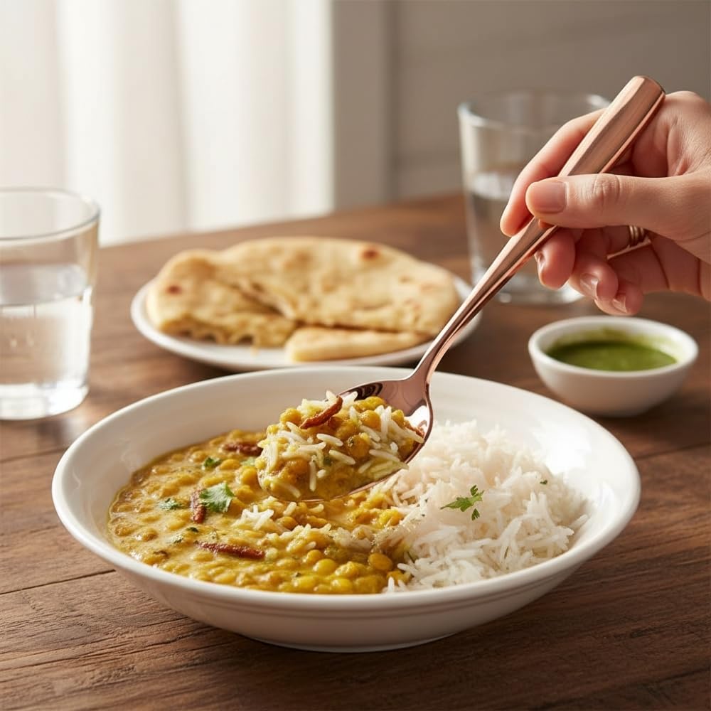 Rosegold Dinner Spoon Mirror Design