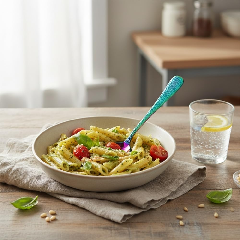 Manishaware Hammered Stainless Steel Cutlery Set