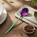 Manishaware Slim Handle Rainbow 24 Pcs Stainless Steel Cutlery Set