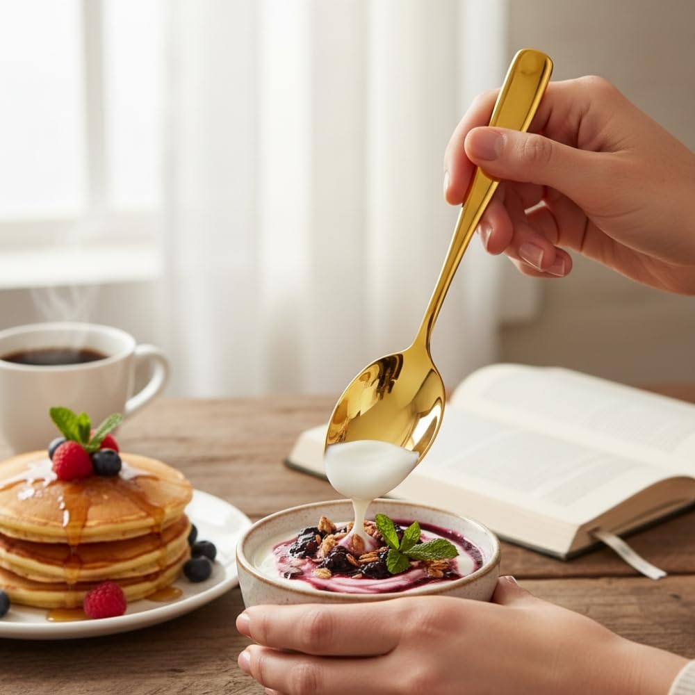 Manishaware Mirror Polished Stainless Steel Cutlery Set