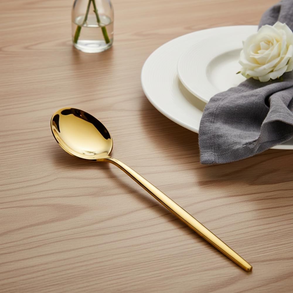 Manishaware Slim Handle Stainless Steel Cutlery Set