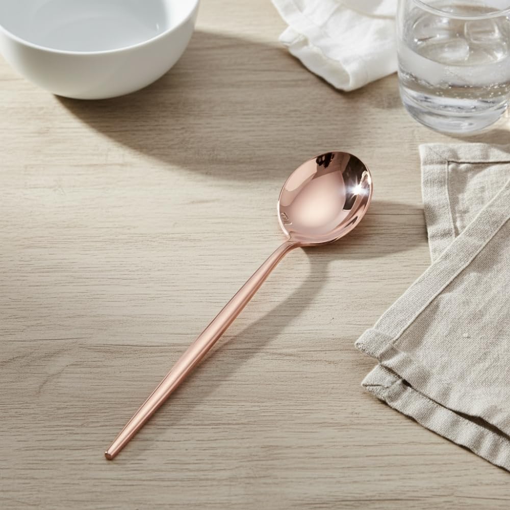Manishaware Slim Handle Stainless Steel Cutlery Set