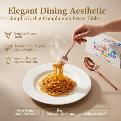 Essential Cutlery Set Elegant Design