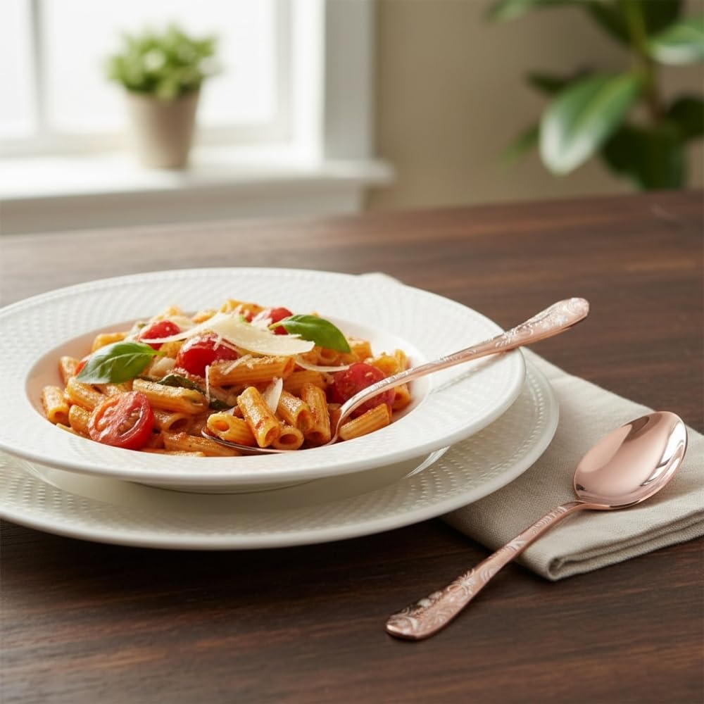 Dinner Spoon Floral Design