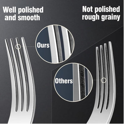 Premium Cutlery Set Mirror Design