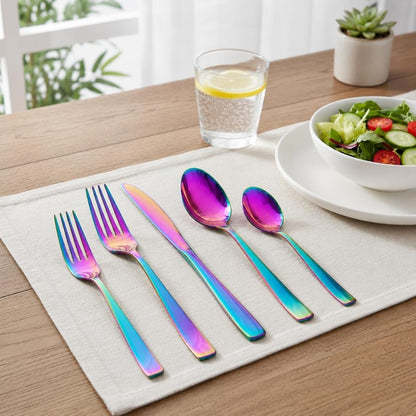 Premium Cutlery Set Mirror Design