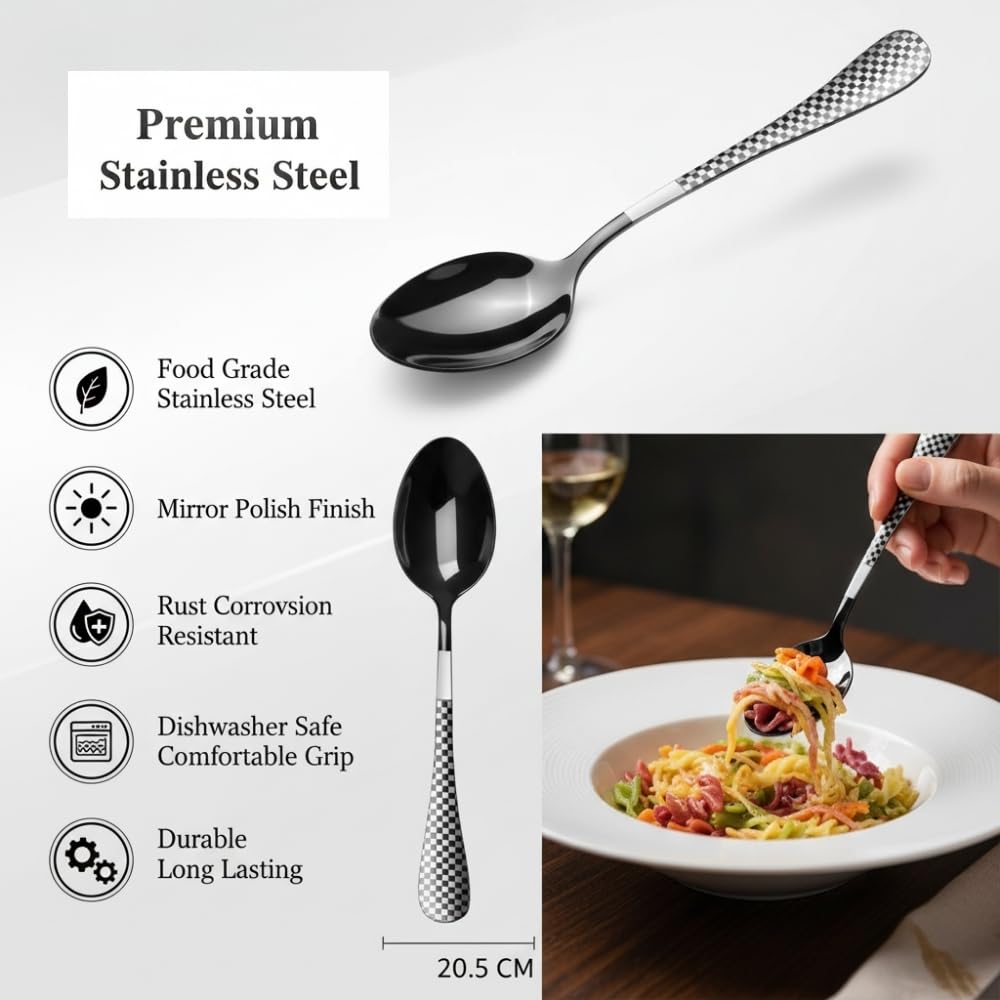 Dinner Spoon Checker Design