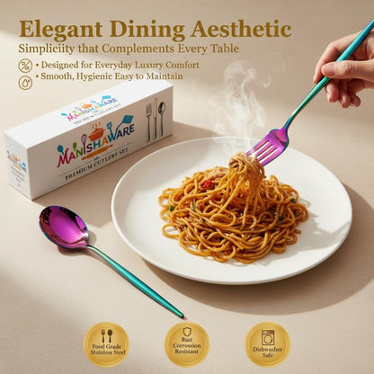 Essential Cutlery Set Slim Design