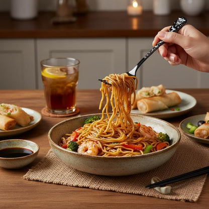 Dinner Fork Festive Design