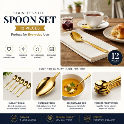 Dinner Spoon Mirror Design