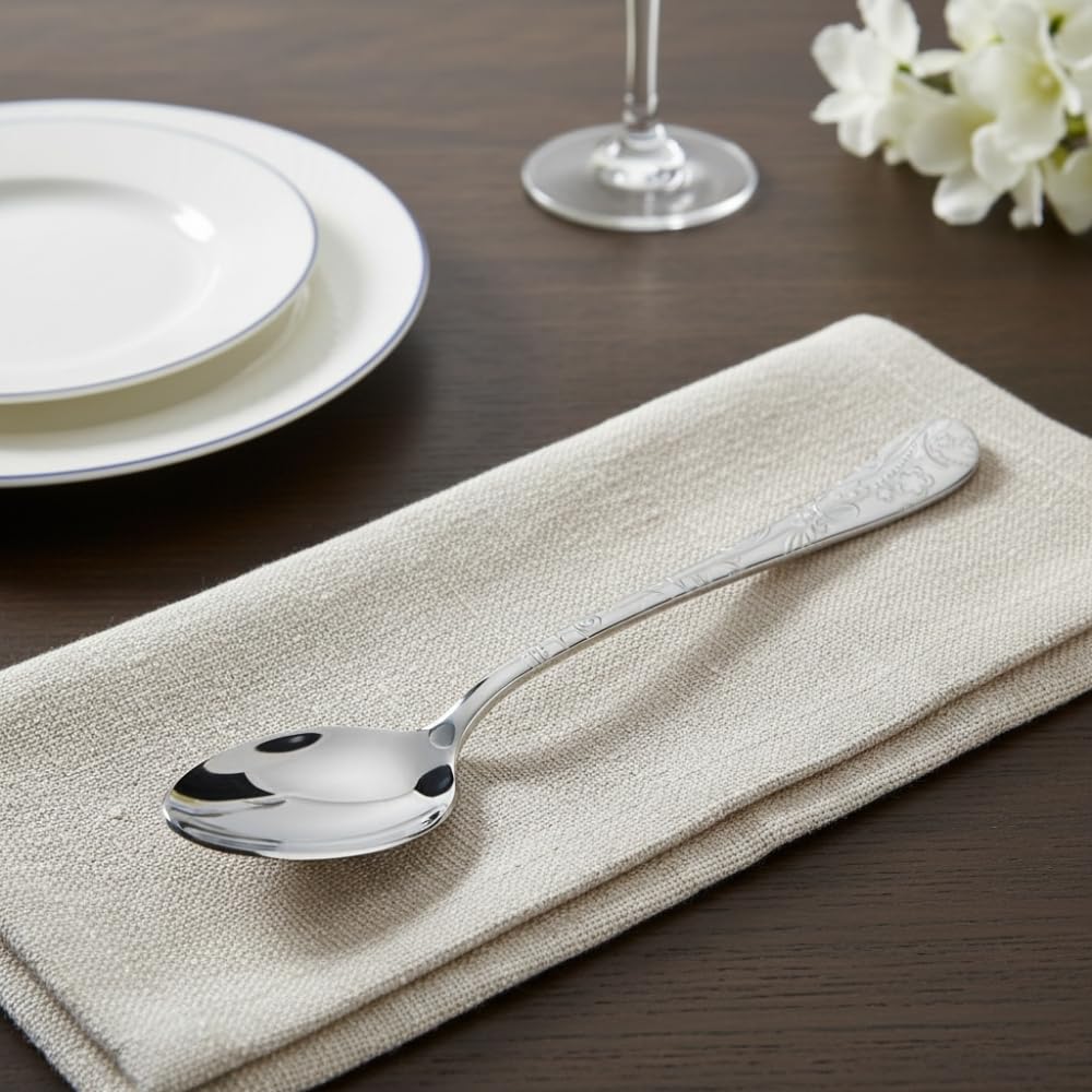 Manishaware Floral Stainless Steel Cutlery Set