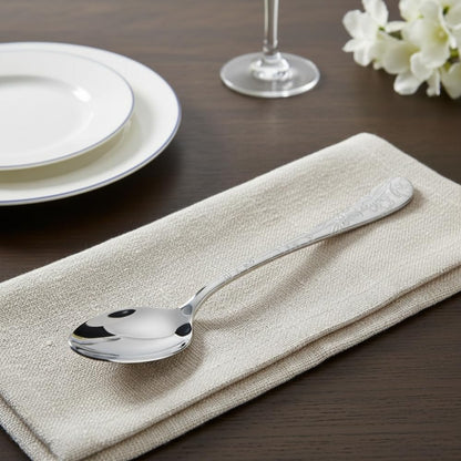 Dinner Spoon Floral Design